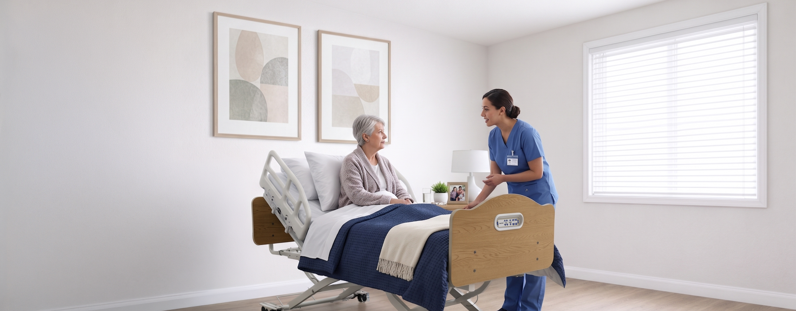 EasyCare® 2026 hospital bed — Joerns Healthcare skilled nursing enhancements